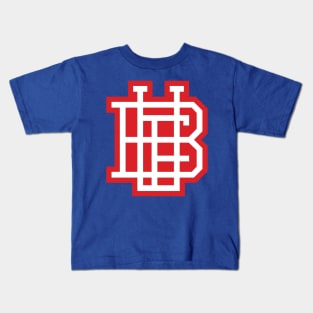 Buffalo Monogram Buffalo Football 716 Retro Kids T-Shirt